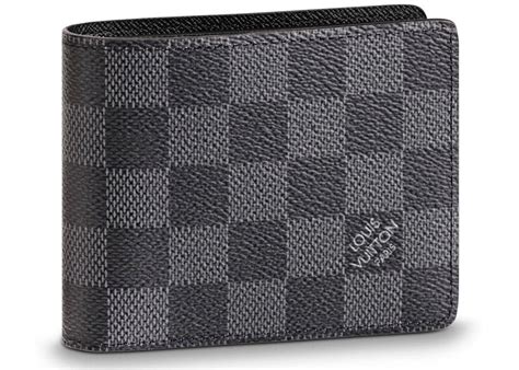 louis vuitton wallet slender damier graphite gray/black|louis vuitton damier zipper.